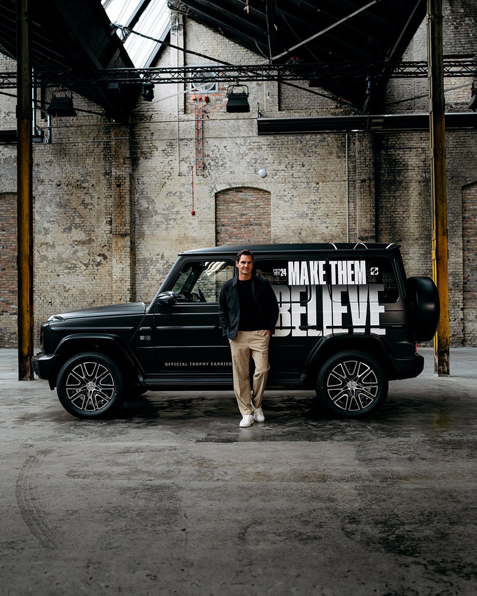 Mercedes-Benz (@mercedesbenz) on Twitter photo When icons cross paths: <a href="/rogerfederer/">Roger Federer</a> had a glimpse of the <a href="/lolesports/">LoL Esports</a> Trophy Carrier. The Summoner's Cup is headed to London in the all-new electric G-Class.
#Worlds2024 #MBxLoLEsports #GClass #MBxLoLEsports
[Mercedes-Benz G 580 mit EQ Technologie | Energieverbrauch When icons cross paths: <a href="/rogerfederer/">Roger Federer</a> had a glimpse of the <a href="/lolesports/">LoL Esports</a> Trophy Carrier. The Summoner's Cup is headed to London in the all-new electric G-Class.
#Worlds2024 #MBxLoLEsports #GClass #MBxLoLEsports
[Mercedes-Benz G 580 mit EQ Technologie | Energieverbrauch