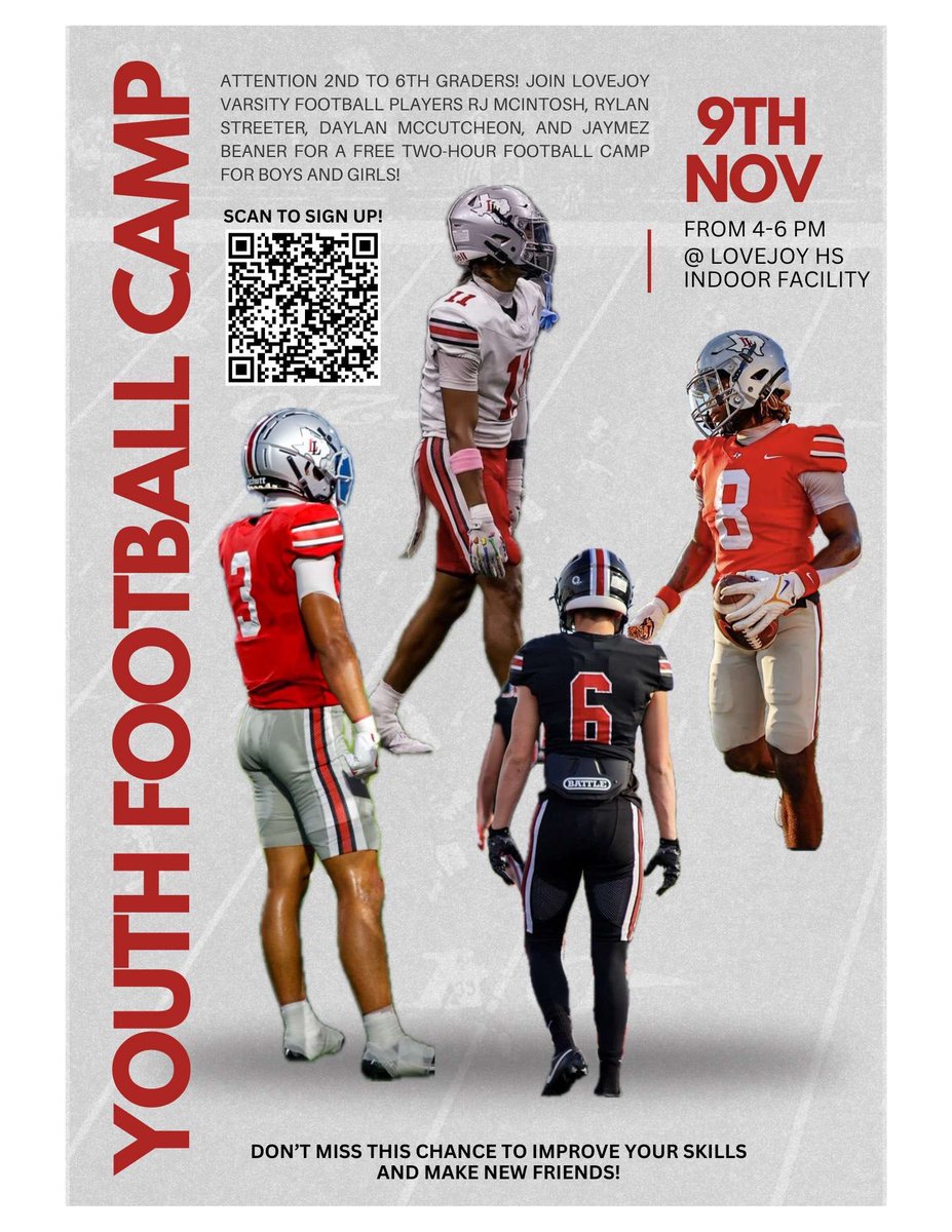 Don’t miss this opportunity to learn more about the fundamentals of football the leopard way!! Sign up!!

docs.google.com/forms/d/e/1FAI…