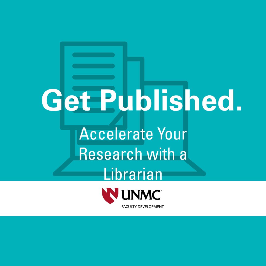McGoogan Library (@unmclibrary) on Twitter photo .<a href="/UNMCLibrary/">McGoogan Library</a>’s Teri, Kim and Kiara will be at MSC 4053 for Get Published: Accelerate your Research and Writing with a Librarian—a co-sponsored event with <a href="/unmcfacdev/">Faculty Development</a> and Interprofessional Academy of Educators. Noon-1 p.m.
unmc.edu/facdev/calenda… .<a href="/UNMCLibrary/">McGoogan Library</a>’s Teri, Kim and Kiara will be at MSC 4053 for Get Published: Accelerate your Research and Writing with a Librarian—a co-sponsored event with <a href="/unmcfacdev/">Faculty Development</a> and Interprofessional Academy of Educators. Noon-1 p.m.
unmc.edu/facdev/calenda…