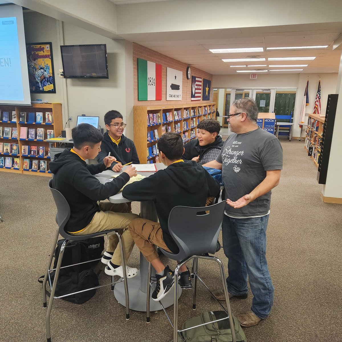 RoseVincent15's tweet photo. @NISDRoss Tutoring in the Rebel Library was lit!💛💚🫶
Way to go to all of these students and to our dedicated Rebel Leaders!!💯
#takingcareofbusiness
#livingproactively
#beingsmart https://t.co/ZlxSnbgLJ1