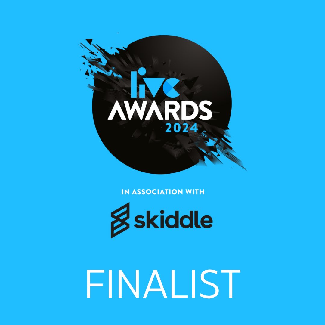 We’re delighted to announce that we’ve been shortlisted for Regional Promoter of the Year at <a href="/LiveMusic_UK/">LIVE</a> Awards 2024!
