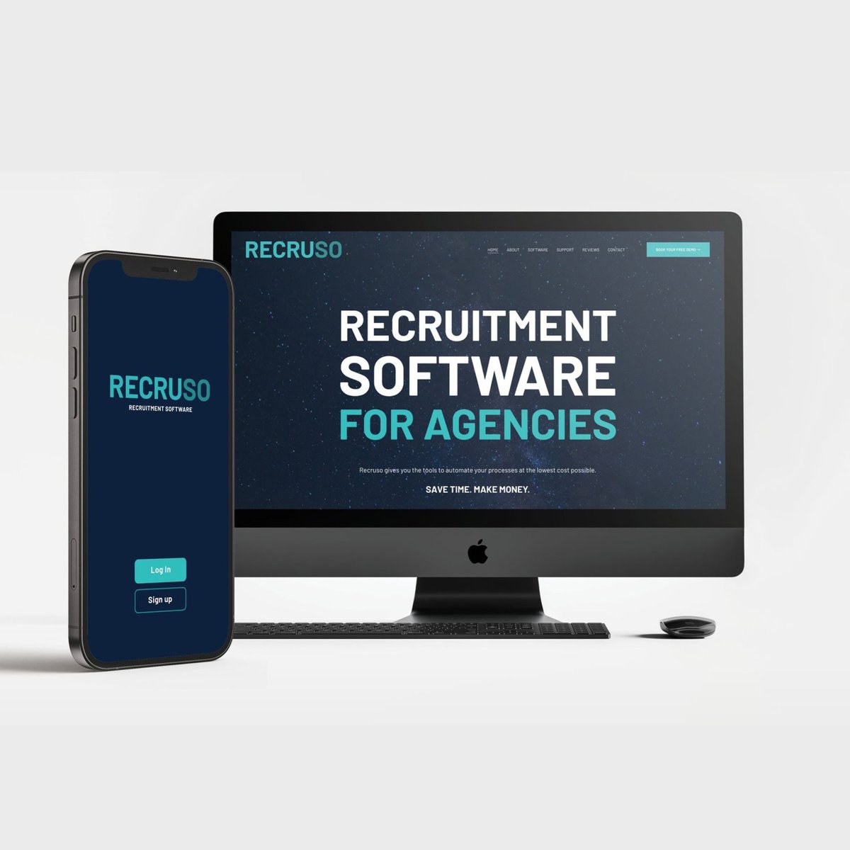Recruso was created to help recruitment agencies free up time and be more efficient so they can focus on making money. People buy from people; that statement is as true now as it was 50 years ago. The key difference with their brand is that they actually understand these people.