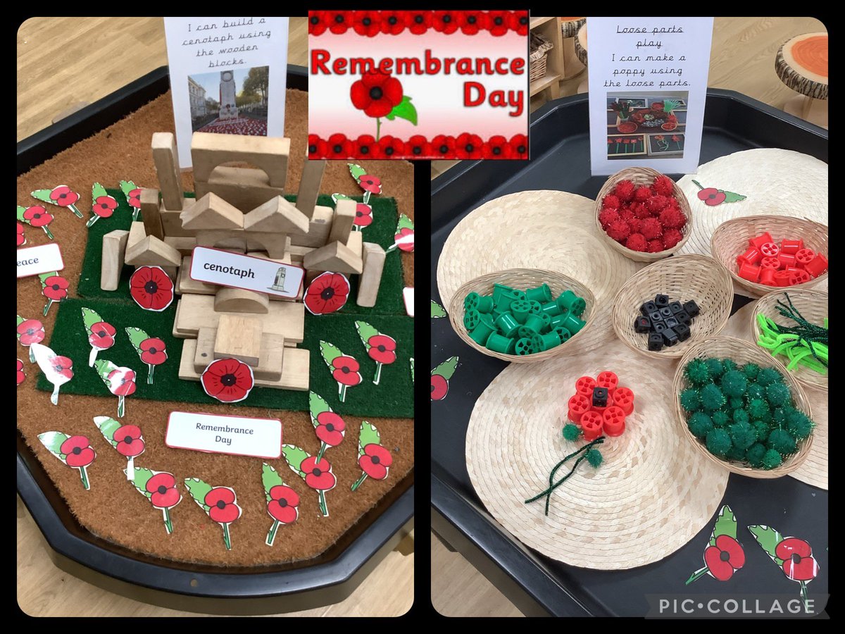 StGerardsWidnes's tweet photo. After half term @MrsT_EYFS nursery class will be learning about Remembrance Day and why we wear a poppy๐บThe classroom provision is set up for the children to explore and to develop their skills and learning #StGerardsEYFS #StGerardsHistory #RemembranceDay https://t.co/pxJrhmtk37