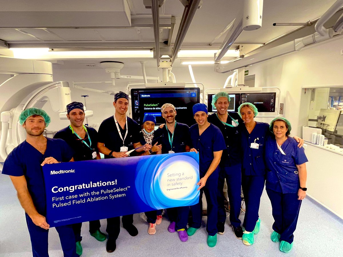 UICAR Unidad de Arritmias (@uicararritmias) on Twitter photo Ablación por campo pulsado en <a href="/Hospital_LaLuz/">Hospital La Luz</a> ✨ una nueva alternativa para nuestros pacientes con FA! 👏🏼👏🏼
<a href="/secardiologia/">Soc Esp Cardiología</a> <a href="/ritmo_SEC/">Asociación del Ritmo Cardiaco</a> <a href="/SIAC_cardio/">SIAC</a> <a href="/MedtronicES/">Medtronic España</a> <a href="/quironsalud/">quirónsalud</a> Ablación por campo pulsado en <a href="/Hospital_LaLuz/">Hospital La Luz</a> ✨ una nueva alternativa para nuestros pacientes con FA! 👏🏼👏🏼
<a href="/secardiologia/">Soc Esp Cardiología</a> <a href="/ritmo_SEC/">Asociación del Ritmo Cardiaco</a> <a href="/SIAC_cardio/">SIAC</a> <a href="/MedtronicES/">Medtronic España</a> <a href="/quironsalud/">quirónsalud</a>