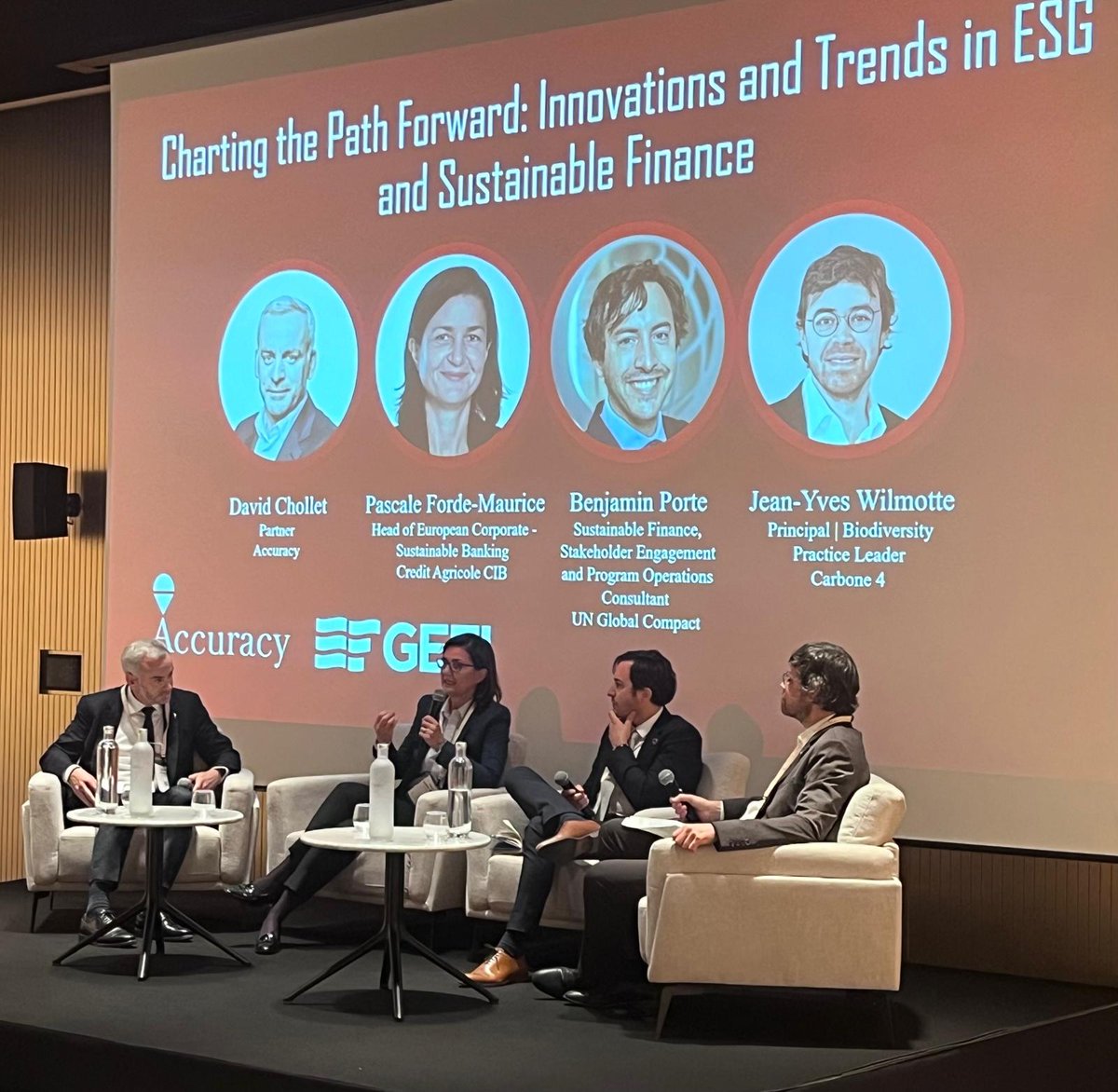 Pascale Forde Maurice, <a href="/CA_CIB/">Crédit Agricole CIB</a> provided an overview of the growing popularity of sustainable financial instruments, such as sustainability-linked bonds and loans as they allow companies to align their funding strategies with measurable goals.