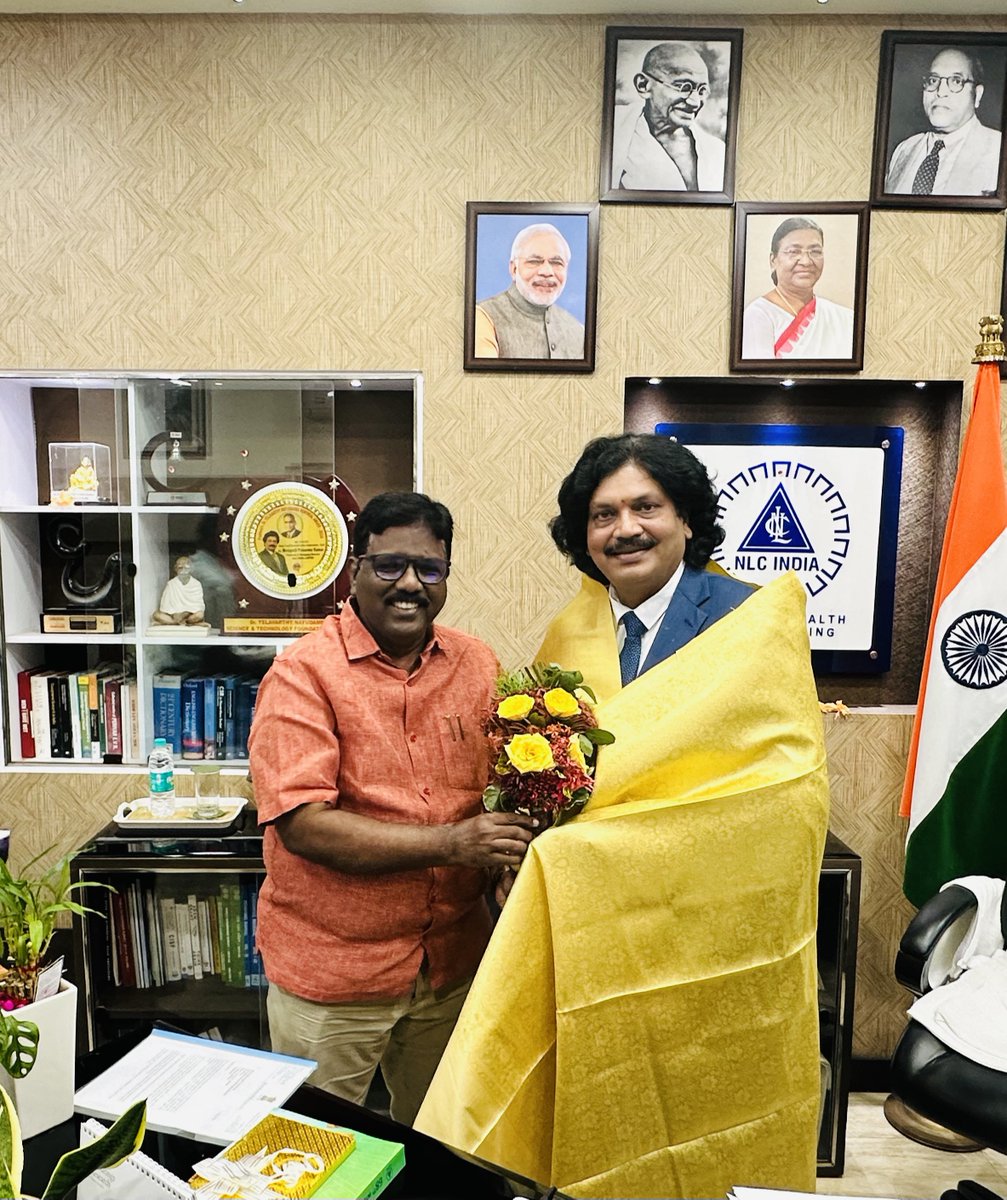 WriterRavikumar's tweet photo. விழுப்புரம் நாடாளுமன்றத் தொகுதி திருநாவலூரில் சி.எஸ்.ஆர் நிதியில் நலத்திட்டப் பணிகள் செய்துதர வேண்டும்

என்.எல்.சி சேர்மனை நேரில் சந்தித்து வலியுறுத்தினேன்

====

விழுப்புரம் நாடாளுமன்றத் தொகுதிக்கு உட்பட்ட உளுந்தூர்பேட்டை சட்டமன்றத் தொகுதி, திருநாவலூர் வட்டத்தைச் சேர்ந்த  கிராமங்களில் குடிநீர் வசதி, பள்ளிகளில் ஸ்மார்ட் வகுப்பறை ஆகியவற்றை அமைத்துத் தருமாறு நெய்வேலி பழுப்பு நிலக்கரி நிறுவனத்தின் தலைவர் மற்றும் மேலாண்மை இயக்குனர் திரு எம்.பிரசன்ன குமார் அவர்களை இன்று மாலை நேரில்  சந்தித்துக் கடிதம் அளித்து வலியுறுத்தினேன். 

அந்தக் கடிதத்தில் தெரிவித்திருப்பதாவது: 

“ இந்தியாவில் உள்ள முக்கியமான பொதுத்துறை நிறுவனங்களில் ஒன்றாக என்.எல் சி.இந்தியா லிமிடெட் நிறுவனம் திகழ்கிறது. ஒவ்வொரு ஆண்டும் தனது லாபத்தில் சுமார் 40 கோடி ரூபாயைக் ‘கார்ப்பரேட் சோசியல் ரெஸ்பான்சிபிலிட்டி ( சி.எஸ்.ஆர்)  திட்டத்தின் கீழ் அது செலவிடுகிறது. 2019ஆம் ஆண்டு கோவிட் தாக்குதலின் போது எனது வேண்டுகோளை ஏற்று விழுப்புரம் அரசு மருத்துவக் கல்லூரி மருத்துவமனையில்  ஆக்சிஜன் உற்பத்தி நிலையத்தை சி.எஸ்.ஆர் நிதியின் கீழ் அமைத்து தந்ததை நன்றியோடு நினைவு கூர்கிறேன். 

என்.எல்.சி இந்தியா லிமிடெட் நிறுவனத்தின் 2021ல் திருத்தப்பட்ட சி எஸ் ஆர் கொள்கையில், ஒரு நிதியாண்டுக்கு முந்தைய மூன்று ஆண்டுகளில் நிறுவனம் ஈட்டிய லாபத்தில் 2% தொகையை சி.எஸ்.ஆர் நடவடிக்கைகளுக்குச் செலவிட வேண்டும் என்று கூறப்பட்டுள்ளது. 

தங்களது மேலான பரிசீலனைக்காகப் பின்வரும் கோரிக்கைகளை முன்வைக்கிறேன்: 

கள்ளக்குறிச்சி மாவட்டம் திருநாவலூர் வட்டம் எனது விழுப்புரம் நாடாளுமன்றத் தொகுதியின் கீழ் வருகிறது. இந்த மாவட்டத்தில் கல்வி மற்றும் அடிப்படை வசதிகள் ஆகியவற்றில்  பின்தங்கிய வட்டங்களில் அது ஒன்றாகும். 
எனவே , திருநாவலூர் வட்டத்துக்கு உட்பட்ட பின்வரும் கிராமங்களில் சி.எஸ்.ஆர் நிதியின் கீழ் பின்வரும் பணிகளைச் செய்து தருமாறு கேட்டுக்கொள்கிறேன். 

1. ஒடப்பன்குப்பம் பஞ்சாயத்தைச் சேர்ந்த எலவத்தடி கிராமத்தில் மக்களின் குடிநீர் வசதிக்காக இரண்டு ஆழ்துளைக் கிணறுகளை அமைத்துத் தர வேண்டும்; 

2. சேந்தநாடு பஞ்சாயத்துக்குட்பட்ட  ஆதிதிராவிடர் குடியிருப்புப் பகுதியில் அங்கன்வாடி கட்டிடம் ஒன்றை அமைத்துத் தர வேண்டும். 

3. ஆண்டிக்குழி பஞ்சாயத்து கல்லமேடு, விஜயங்குப்பம் பகுதிகளில் அங்கன்வாடி கட்டிடங்களை அமைத்துத் தர வேண்டும்;
 
4. வாணாம்பட்டு மட்டிகை கிராமத்தில் ஆழ்துளைக் கிணறு ஒன்றை அமைத்துத் தர வேண்டும் ;

5. கிழக்கு மருதூர் ஆதிதிராவிடர் குடியிருப்பில் மேல்நிலை குடிநீர்த் தொட்டி ஒன்றை அமைத்துத் தர வேண்டும் 

திருநாவலூர் வட்டத்துக்குள் சேந்தநாடு பகுதியில் இரண்டு ஆதிதிராவிடர் நலப் பள்ளிகள், 9 பஞ்சாயத்து யூனியன் பள்ளிகள், ஒரு அரசு மேல்நிலைப்பள்ளி ஆகியவை உள்ளன. அவற்றில் குறைந்த பட்சம் தலா ஒரு ஸ்மார்ட் வகுப்பறையாவது அமைத்துத் தர வேண்டும். 

இந்தப் பணிகளை எதிர்வரும் 2025 - 26 நிதியாண்டில் செய்து தர வேண்டும் என்று கேட்டுக்கொள்கிறேன்” 

எனக் குறிப்பிட்டுள்ளேன். என்.எல்.சி இந்தியா லிமிடெட் தலைவரை சந்தித்தபோது திரு குணவழகன் உடனிருந்தார்.