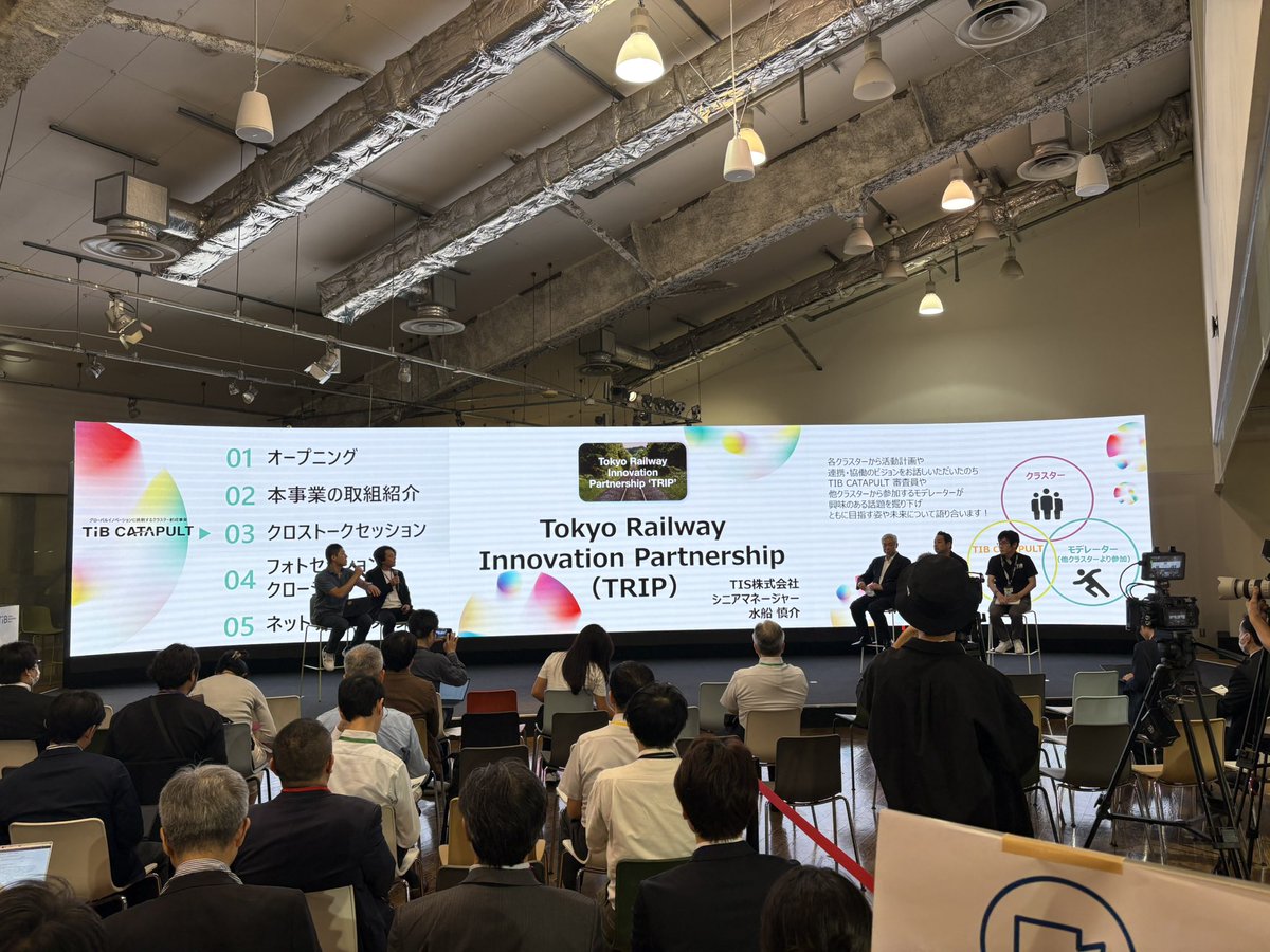 masaki_wada1983's tweet photo. Tokyo Railway Innovation Partnership(TRIP)の構成企業として参加させていただきました。
#JR東日本スタートアップ #東急 #小田急 #西武ホールディングス #京王 #京急 #TIS #JTOS https://t.co/PrzRdYzt4w