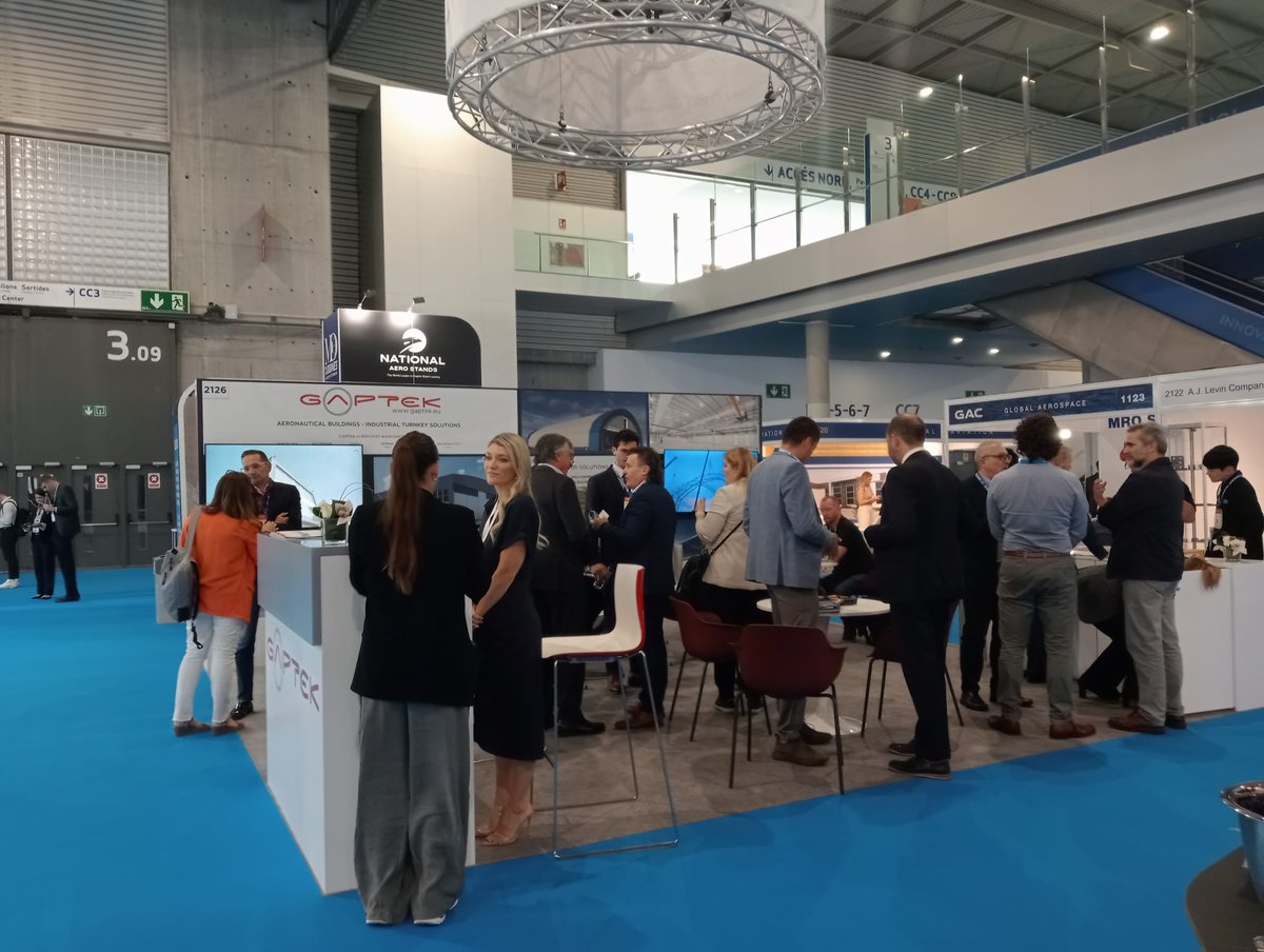 AeroS_ecosystem (@aeros_ecosystem) on Twitter photo La empresa asociada de <a href="/AeroS_Ecosystem/">AeroS_ecosystem</a>, GAPTEK, especialistas en construcción vertical, ha estado presente en la feria MRO Europe del 22 al 24 de octubre para presentar sus edificios de alta calidad, rápida ejecución, sostenibilidad y coste competente
#AeronauticalSolutions #MRO La empresa asociada de <a href="/AeroS_Ecosystem/">AeroS_ecosystem</a>, GAPTEK, especialistas en construcción vertical, ha estado presente en la feria MRO Europe del 22 al 24 de octubre para presentar sus edificios de alta calidad, rápida ejecución, sostenibilidad y coste competente
#AeronauticalSolutions #MRO