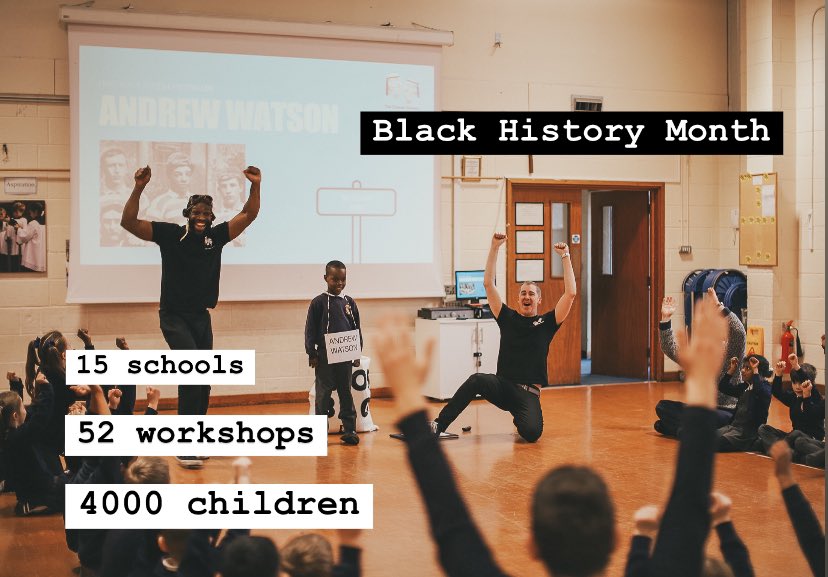 Wow!!! What a month!! We have been been delivering our ‘Identity and Diversity’ storytelling project all month to celebrate #blackhistorymonth 

We have visited 15 schools, delivered 52 workshops, working with 4000 children! 

And we have loads more next term 😃 🎭