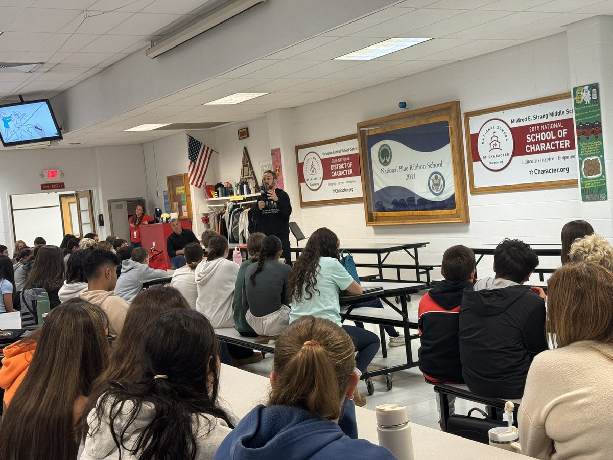 Brandon Trager (@coachtrager) on Twitter photo Another great presentation at MESMS from <a href="/zacwclark/">Zac Clark</a> of <a href="/ReleaseRecovery/">Release Recovery</a> about Mental Health and Drug Education awareness. Powerful message for our students. <a href="/MESMSHorowitz/">Marie Horowitz</a> <a href="/YorktownCSD/">YorktownCSD</a> Another great presentation at MESMS from <a href="/zacwclark/">Zac Clark</a> of <a href="/ReleaseRecovery/">Release Recovery</a> about Mental Health and Drug Education awareness. Powerful message for our students. <a href="/MESMSHorowitz/">Marie Horowitz</a> <a href="/YorktownCSD/">YorktownCSD</a>