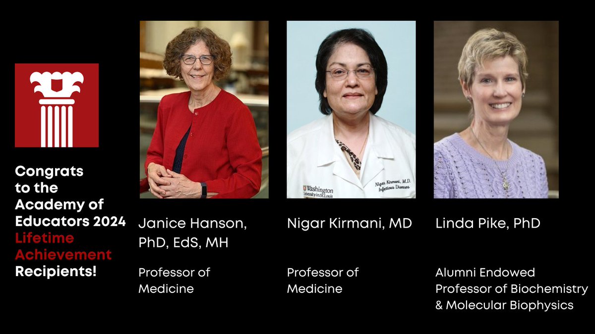 WashU Academy of Educators tweet media