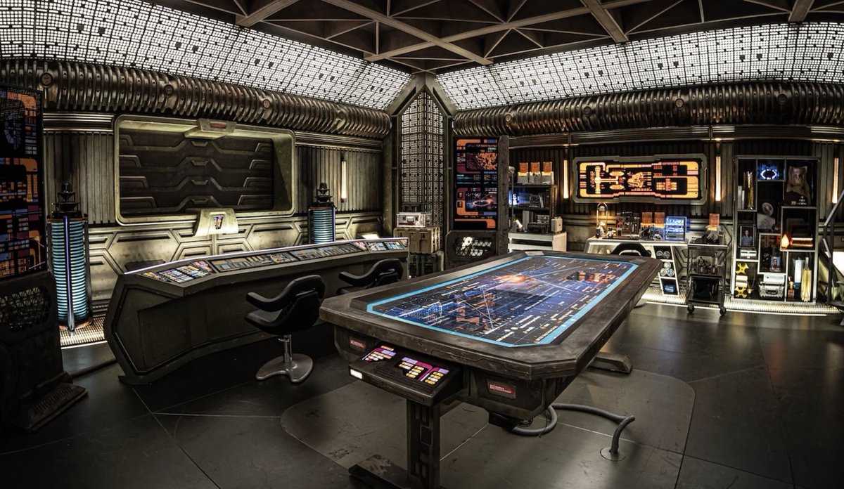 On Star Trek Picard, when creating the SS Eleos Cartography table we knew we had to get it RIGHT.  How do you do that?  <a href="/larrynemecek/">Larry Nemecek *</a> and Geoffrey Mandels iconic guides.  ebay.com/itm/2566879398…