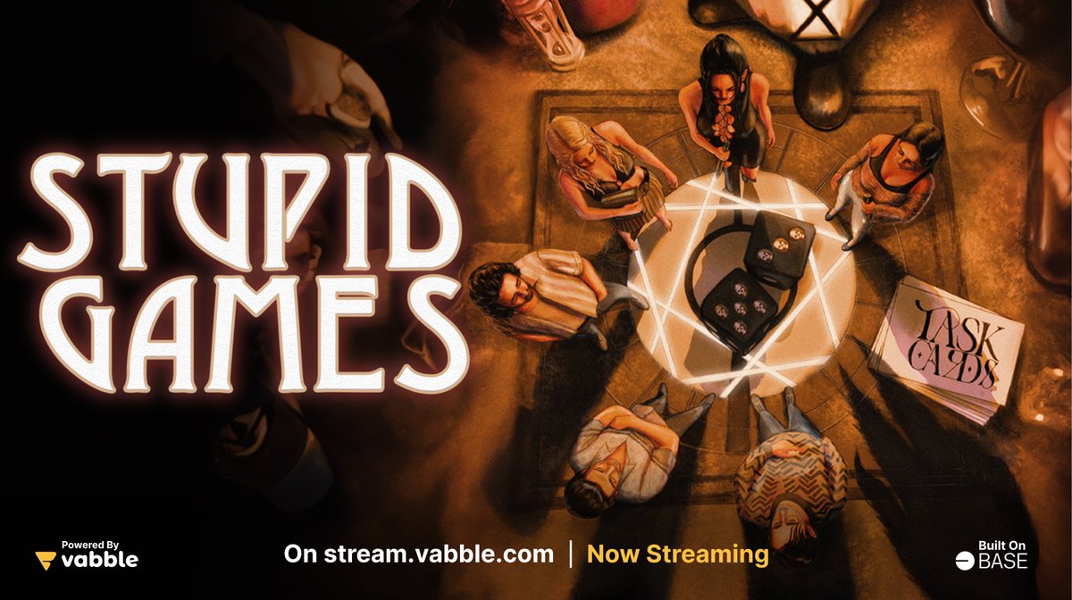 👻 Spooky Movie Season #4  👻

Insurgence presents, <a href="/StupidGamesFilm/">Stupid Games</a>  . Now Streaming on Vabble.

Stupid Games passed voting with 93.1M VAB in favor. 🔥

To watch the trailer, view the quoted post. 👀

Powered by Vabble. Built on <a href="/base/">Base</a>