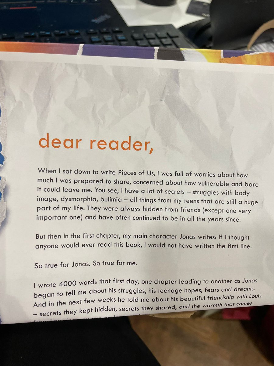 Proofs.
I m not home atm but just couldnt wait... so <a href="/LoisAnyaFoster/">Lois Foster</a> and <a href="/LitAgentClare/">Clare Wallace</a> , helped out.

Im beyond proud
Beyond grateful to <a href="/simonYAbooks/">Simon YA</a> 
<a href="/LucePearse/">Lucy Pearse</a>  <a href="/racheldenden/">Rachel Denwood</a> 

This is a love letter to a beautuful friendship

The best year of my writing life