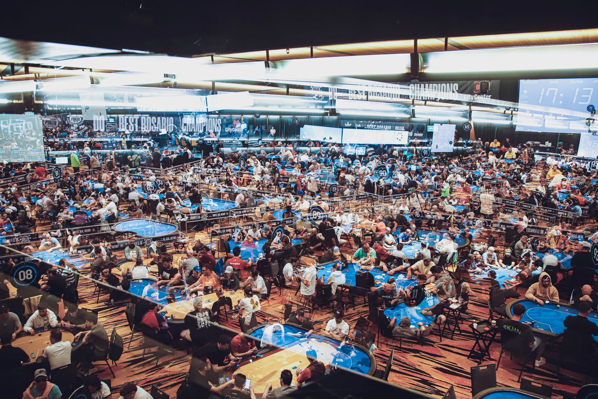 WSOP - World Series of Poker (@wsop) on Twitter photo RECORD ALERT FROM ARGENTINA🚨🚨
The <a href="/CityCenterRos/">City Center Rosario</a> Circuit Main Event drew a field of 1,893 entries, generating a total prizepool of $1,832,424 - the largest Circuit Main Event of the 2024/25 season💥
Thank you to all players, staff, partners and media!🇦🇷 RECORD ALERT FROM ARGENTINA🚨🚨
The <a href="/CityCenterRos/">City Center Rosario</a> Circuit Main Event drew a field of 1,893 entries, generating a total prizepool of $1,832,424 - the largest Circuit Main Event of the 2024/25 season💥
Thank you to all players, staff, partners and media!🇦🇷