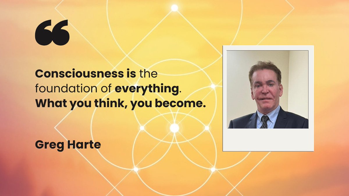 FirstCRSNYC's tweet image. 💭 &quot;Consciousness is the foundation of everything. What you think, you become.&quot; - Rev. Greg Harte

#ThoughtsCreateReality #InnerPower