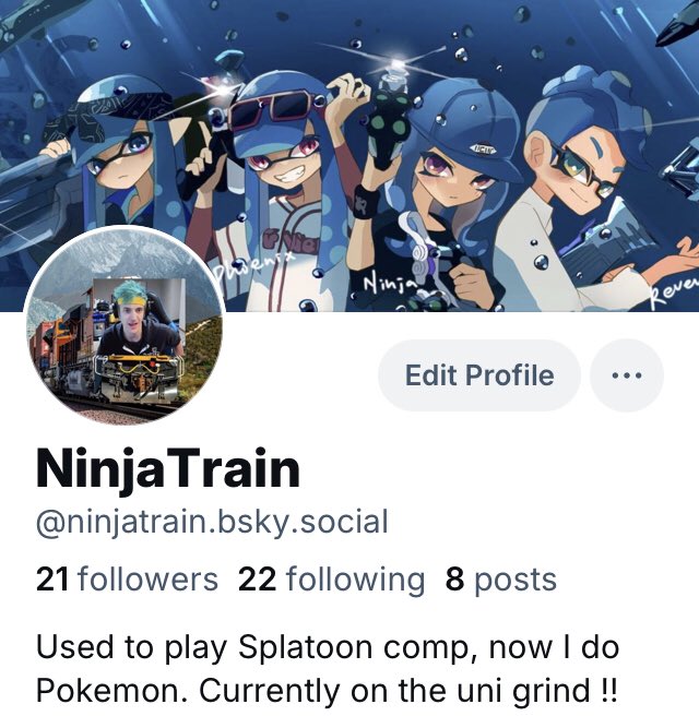 NinjaTrain's tweet image. I made a bluesky btw bc twitter is garbo. Follow me there if you want my beautiful thoughts opinions and life updates