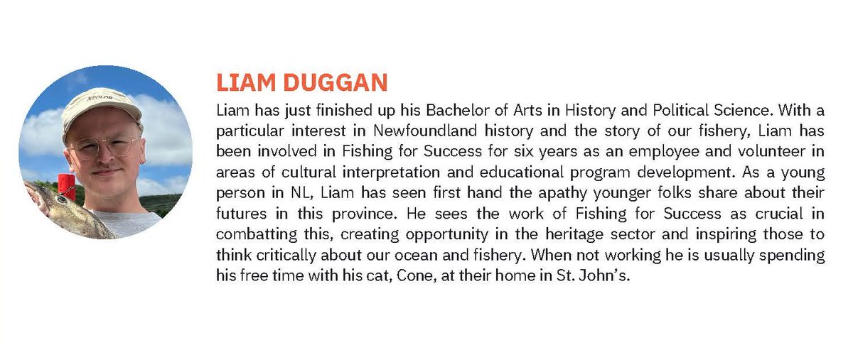 We are so proud of our youth staff! Liam started his journey with us as a #CanadaSummerJobs youth &amp; is now our outreach coordinator &amp; a vital part of what we do!💙
This week he represents F4S at #PLACEDialogues &amp; has some exciting news to share with folks!
@theNLFC <a href="/MUNSocialEnt/">Centre for Social Enterprise</a>
