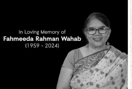 Lilly Nicholls (@lillynichollsl) on Twitter photo I deeply morn the loss of my dear friend, Fahmeeda Wahab, who made e such impactful contributions to Canadian international assistance and our own lives.
Alas, she has left us much too soon and unexpectedly 😥 May she rest in peace in her beloved Bangladesh!
<a href="/CanHCBangladesh/">Canada in Bangladesh</a> I deeply morn the loss of my dear friend, Fahmeeda Wahab, who made e such impactful contributions to Canadian international assistance and our own lives.
Alas, she has left us much too soon and unexpectedly 😥 May she rest in peace in her beloved Bangladesh!
<a href="/CanHCBangladesh/">Canada in Bangladesh</a>