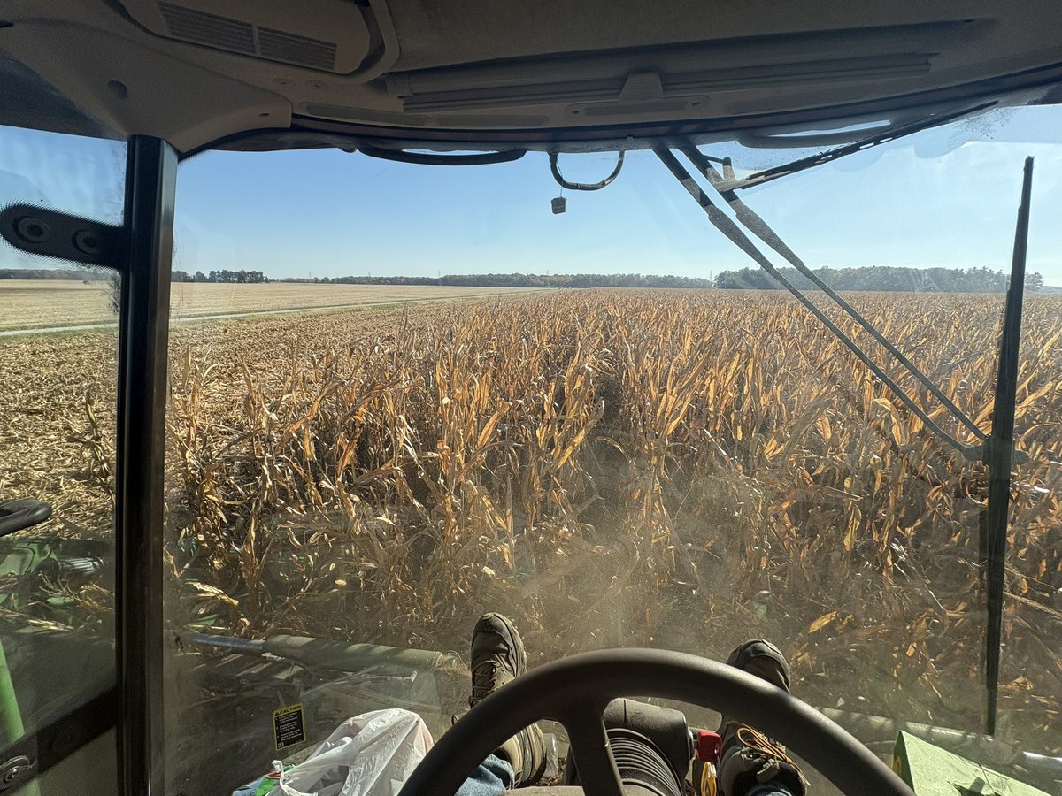 Well we finally found the last field of the 24 harvest season!
It maybe a 300 acre field but non the less, it’s the last field!