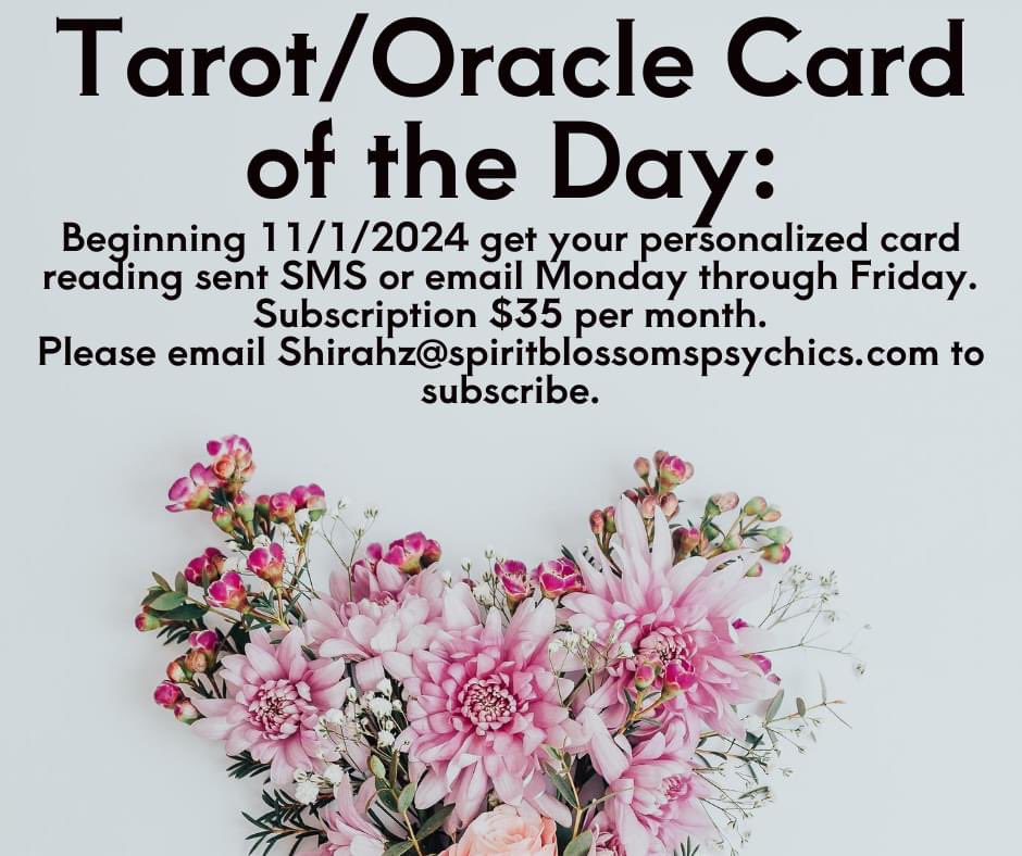 Spirit Blossoms Psychics (@shirahz) on Twitter photo 