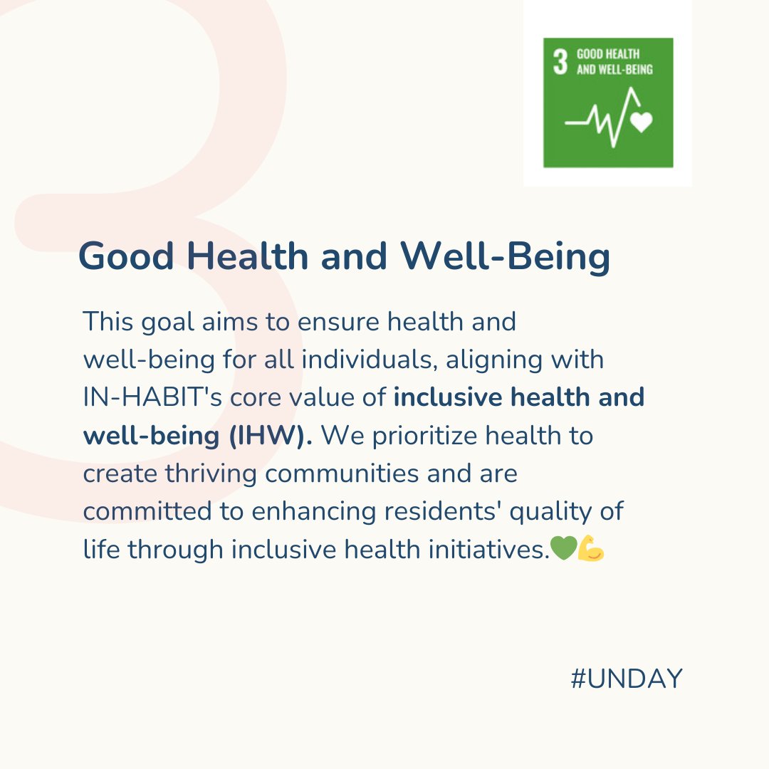 INHABIT_H2020's tweet photo. Today, we celebrate unity and cooperation with the UN! At IN-HABIT, we embrace all 17 SDGs, but three especially guide our mission to build healthier, inclusive communities. Tap below to see which ones! 👉
#UNDAY #Cityvolution #HumanSizeCity #INhabiTowns #UnitedNations #INHABIT https://t.co/kRInf0FhmJ
