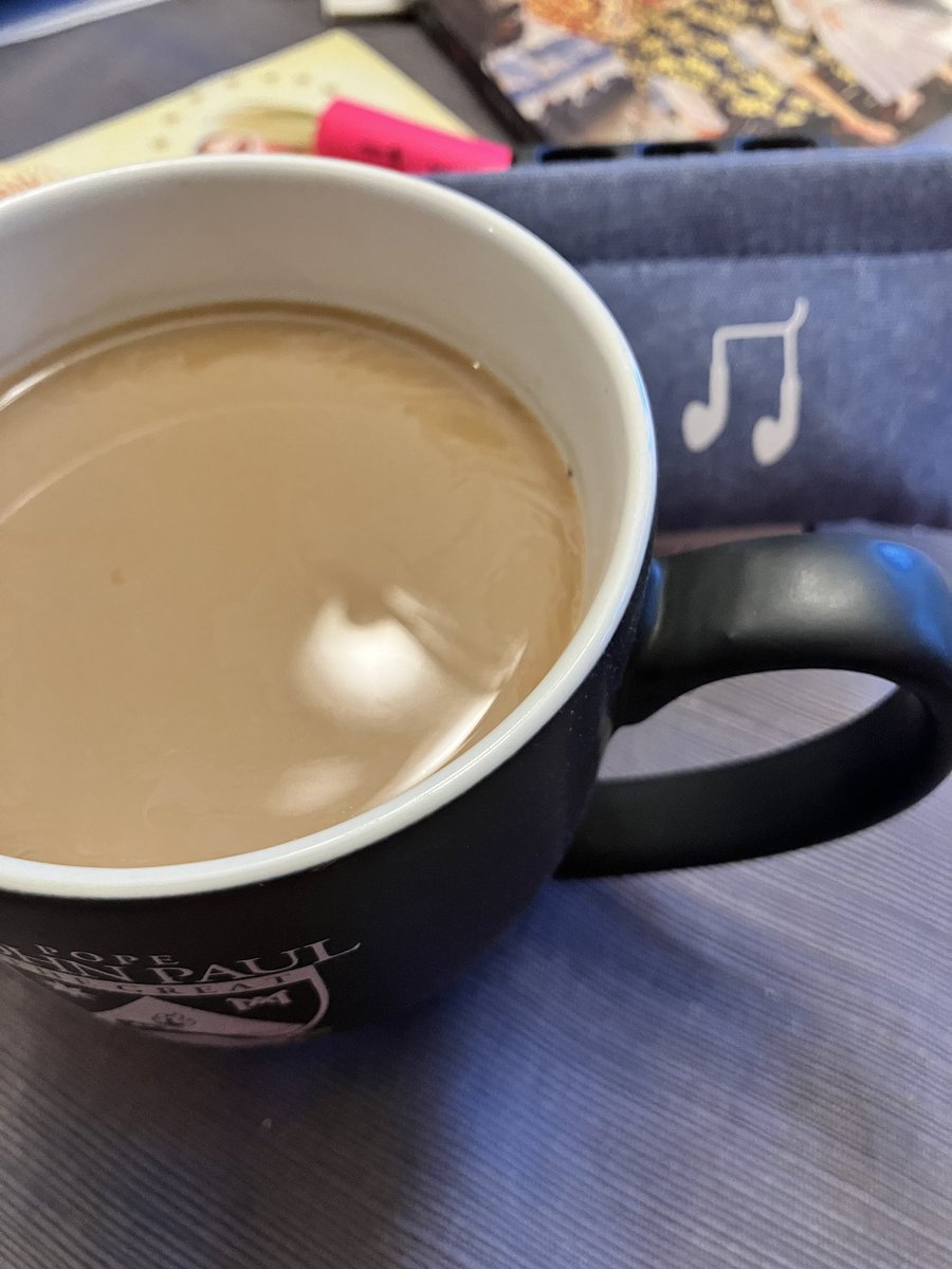 afrancATadvocat's tweet photo. #deckcoffee #ATtweeps
C me now?
Some days, a mug is bigger by intentional decision.

Some times stuff sits on tabletop. Peeps don’t.

But everyday, 
I examine my cups &amp; sincerely

take in the views,
“swab decks, check winds, shift sails”. 
Refills &amp; overflows, accepted &amp; needed. https://t.co/e4MGX16q1V