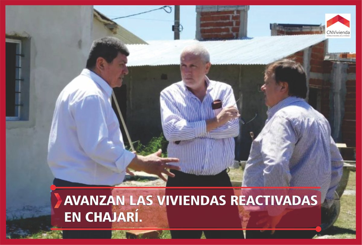 -Entre Ríos-

Funcionarios del IAPV realizaron una recorrida de obra para observar el avance de las 18 viviendas que se reactivaron en Chajarí. Están financiadas con recursos provinciales y presentan un avance del 65 por ciento en su ejecución.