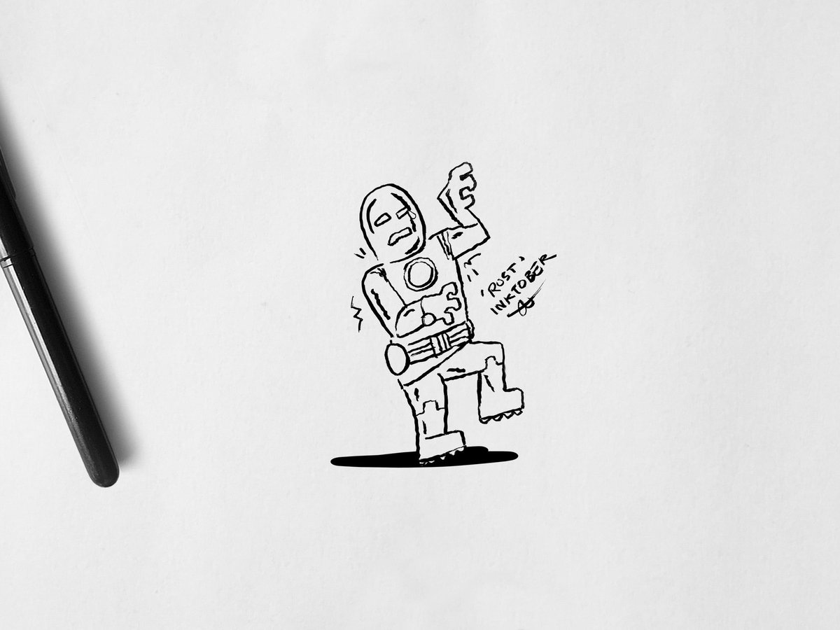 specialstranges's tweet image. INKTOBER ● DAY 23 : RUST / ROUILLE 
@inktober #Ironman #tonystark #inktober #marvelcomics #comics #avengers #inktober2024 #marveltober #inktoberrust