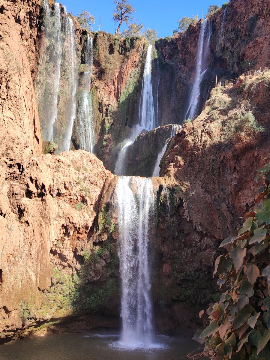 MouteiM36287's tweet image. Very beautiful and wonderful views, from the Ouzoud waterfalls