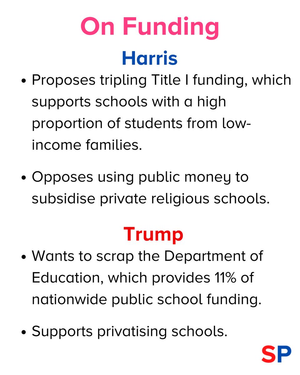 Education! What big ideas do the candidates have? Swipe to find out…