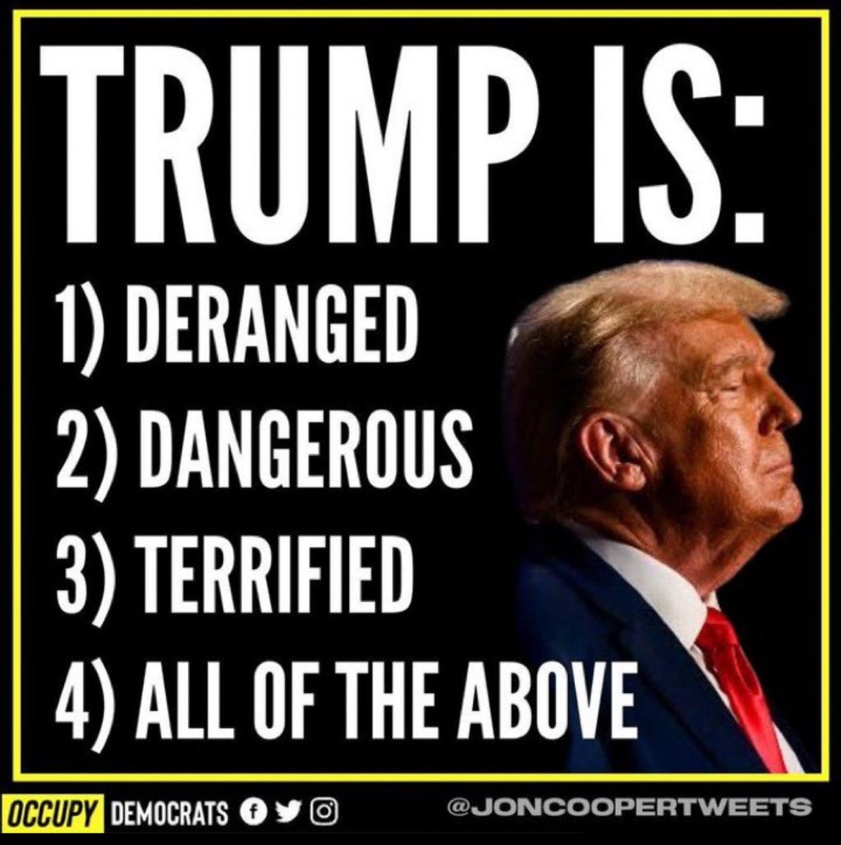 5. UNFIT to be Commander in Chief! ⤵️
