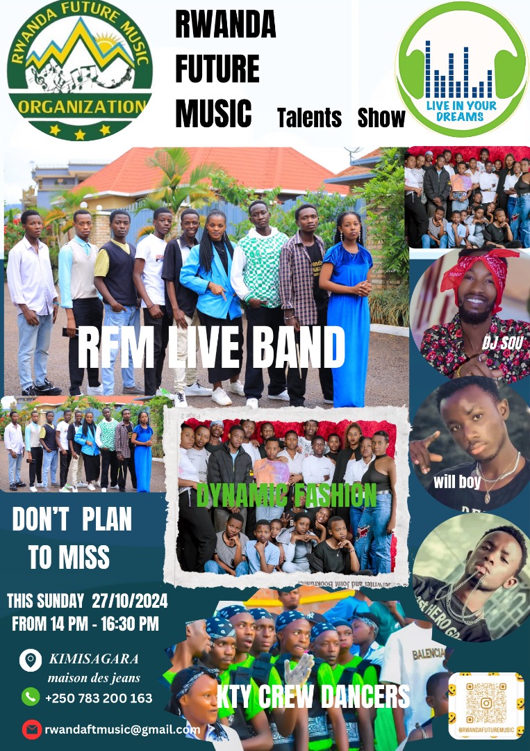 Yego_Kimisagara's tweet image. #Entertainment #TalentDevelopment. 
#WeekendPlot #ComeOneComeAll
Don&apos;t plan to miss!