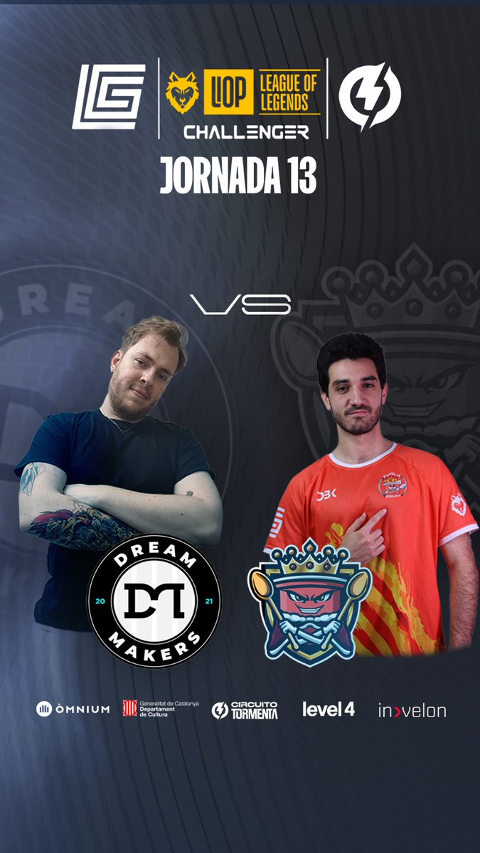 Gamesportselect's tweet photo. 1⃣ Partit
@DreamMakersClub (DM)
⚒️ @Artbymyselfxx
🎍 @jorgedd98
🎩 #Josy
🏹 @TheLustSin
🛡️ @Sannjannel
🆚
@FamiliaIogurt (FI)
⚒️ @SrFrancis_11
🎍 @PatiPatiActivoo
🎩 @torualfa
🏹 @FI_Miniballi
🛡️ @Whyx15 https://t.co/z9fgKEJjZO