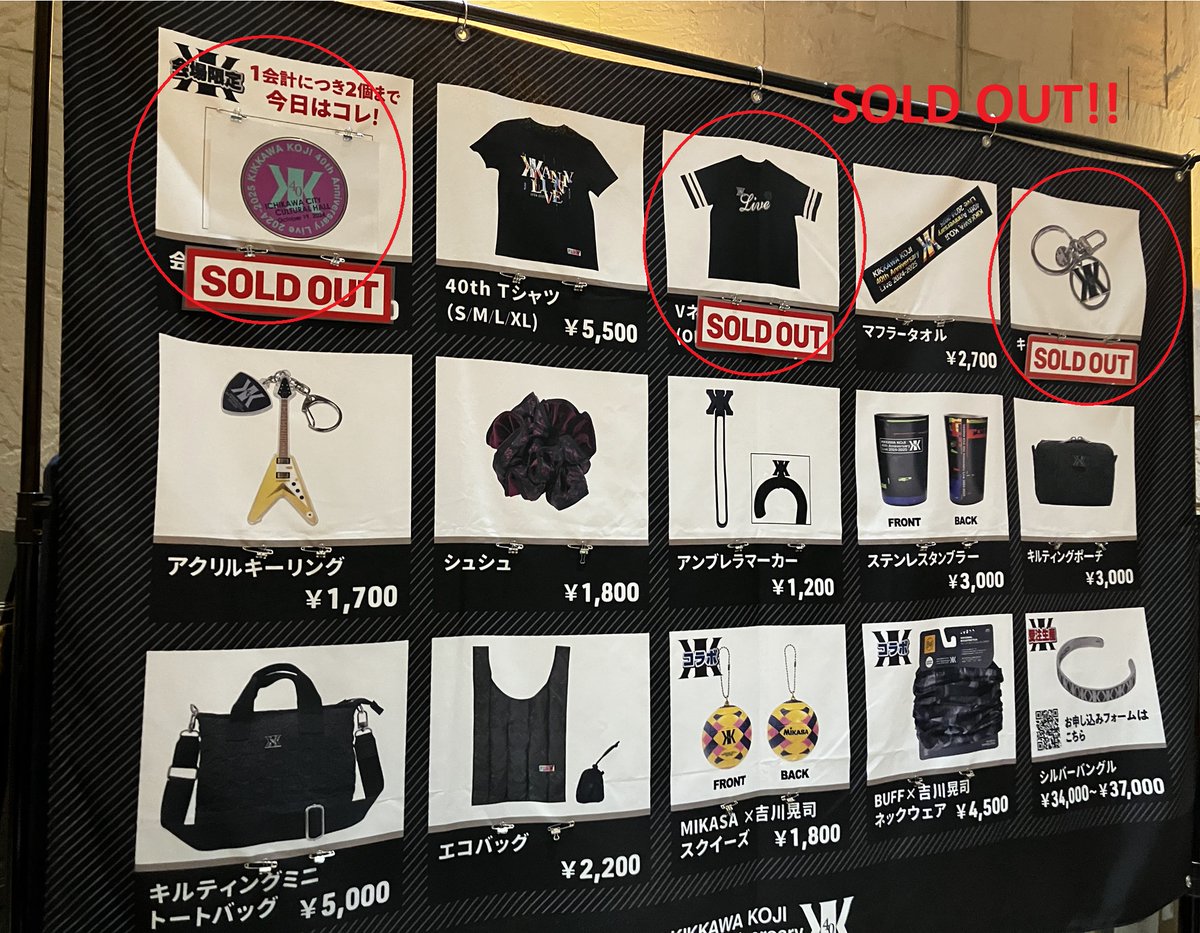 吉川晃司さん 等身大パネル（非売品） 吉川晃司さん 等身大パネル