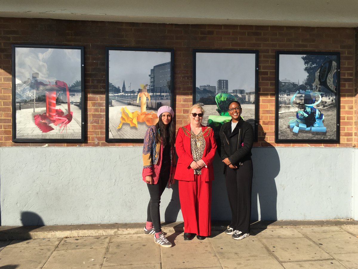 Feltham Arts (@feltham_arts) on Twitter photo Station Gallery Year 10 students from <a href="/reachfeltham/">Reach Academy Feltham</a>
collaborated with local artists Artjar to create paper sculptures inspired by areas in Feltham.Photographer Kat Young photographed the areas & the sculptures were super imposed.Exhibition on the old entrance to Feltham Station Station Gallery Year 10 students from <a href="/reachfeltham/">Reach Academy Feltham</a>
collaborated with local artists Artjar to create paper sculptures inspired by areas in Feltham.Photographer Kat Young photographed the areas & the sculptures were super imposed.Exhibition on the old entrance to Feltham Station