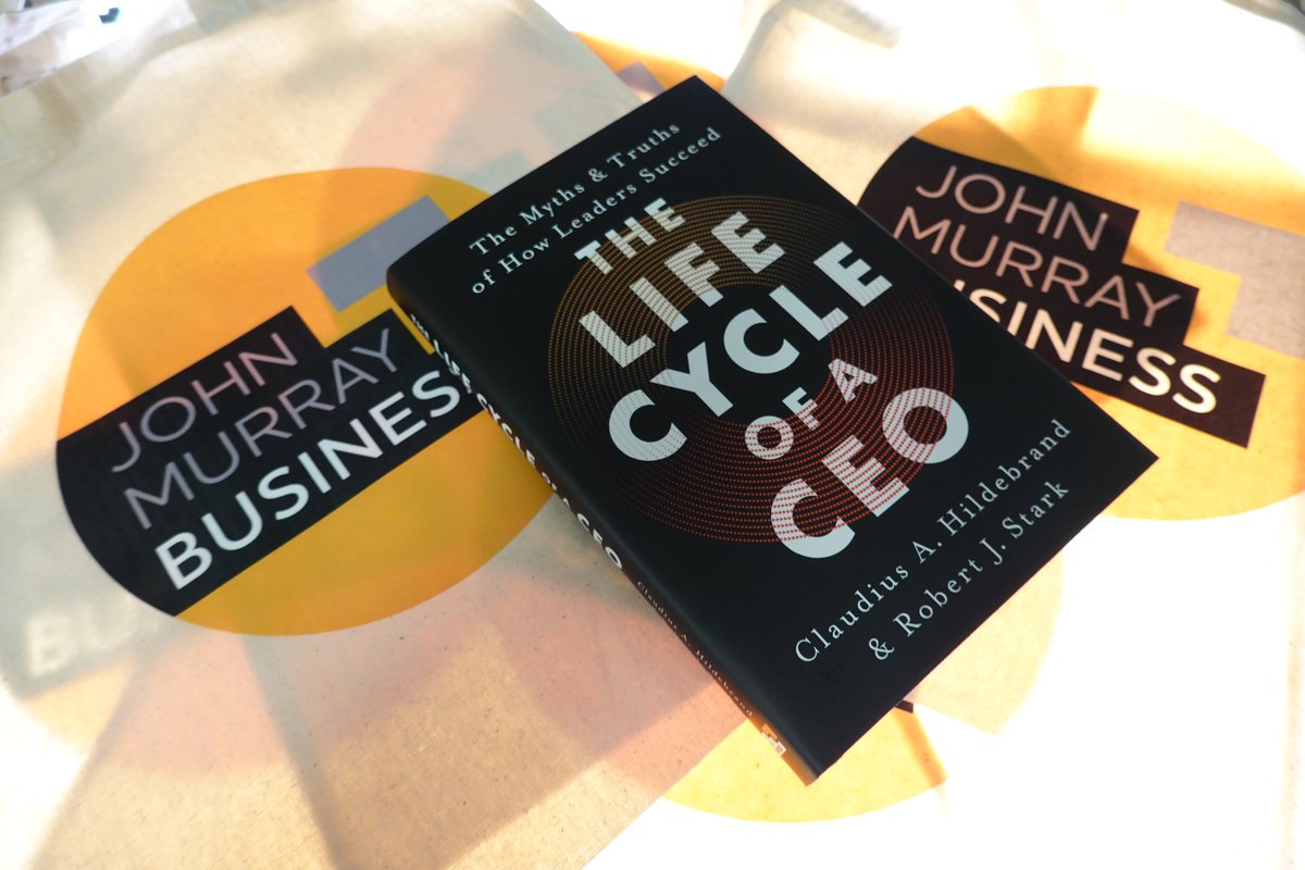 Happy publication day to the 𝗟𝗶𝗳𝗲 𝗖𝘆𝗰𝗹𝗲 𝗼𝗳 𝗮 𝗖𝗘𝗢! 🥂
 
Based on the tenure of over 500 twenty first century CEOs, it provides a radical reassessment of the demands in the top job and what it takes to succeed.

Find out more: johnmurraybusiness.com/titles/claudiu…

<a href="/SpencerStuart/">Spencer Stuart</a>