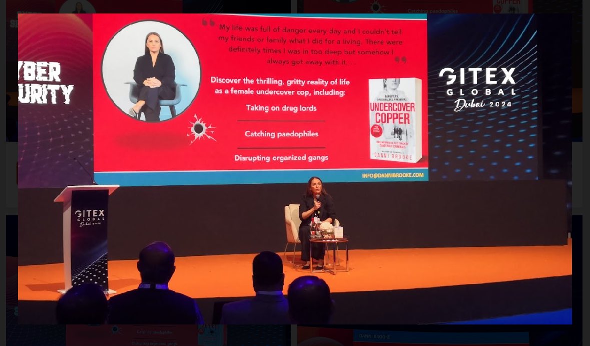 It was an absolute pleasure to speak at #GITEXGLOBAL last week in #Dubai - we spoke all things #cyber #osint #cybercrime #investigation #cybersecurity
