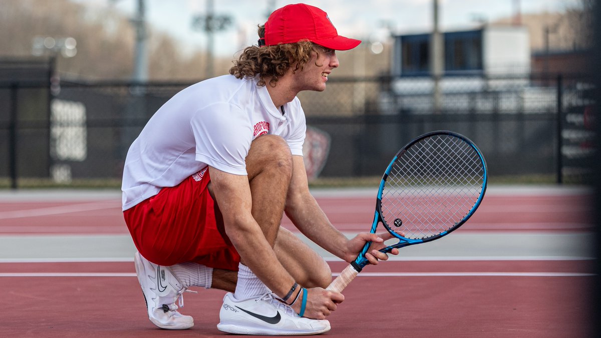 Good luck to our four players representing Radford this weekend at the Big South Men's Individual Tennis Championship 🛡️

🎾 Tom Saporta
🎾 Robert Hagen
🎾 Manfredi Vergine
🎾 Evan Edwards

#RiseAndDefend