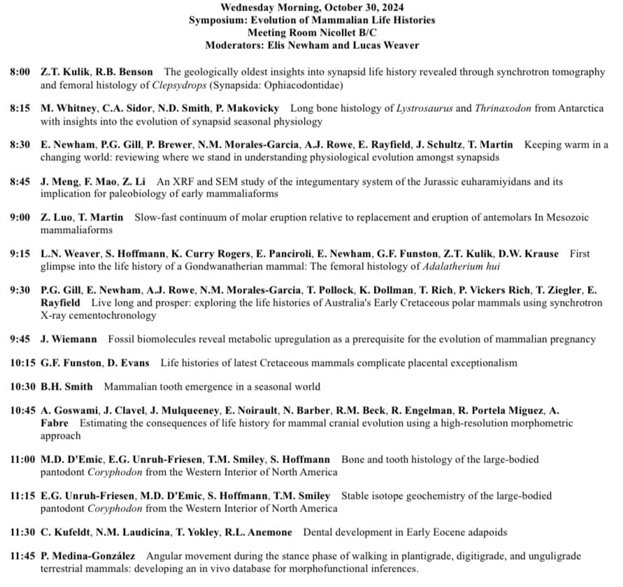 Luke Weaver (@lukenweaver) on Twitter photo You won’t wanna miss the Evolution of Mammal Life Histories Symposium @ #2024SVP! Killer lineup, spanning early synapsids to Paleogene mammals. Be there or be a square non-synapsid vertebrate 😉
#ThinSectionThursday
<a href="/gsciencelady/">Dr Elsa Panciroli</a> <a href="/funstonpaleo/">Greg Funston</a> <a href="/SVP_vertpaleo/">SVP</a> You won’t wanna miss the Evolution of Mammal Life Histories Symposium @ #2024SVP! Killer lineup, spanning early synapsids to Paleogene mammals. Be there or be a square non-synapsid vertebrate 😉
#ThinSectionThursday
<a href="/gsciencelady/">Dr Elsa Panciroli</a> <a href="/funstonpaleo/">Greg Funston</a> <a href="/SVP_vertpaleo/">SVP</a>