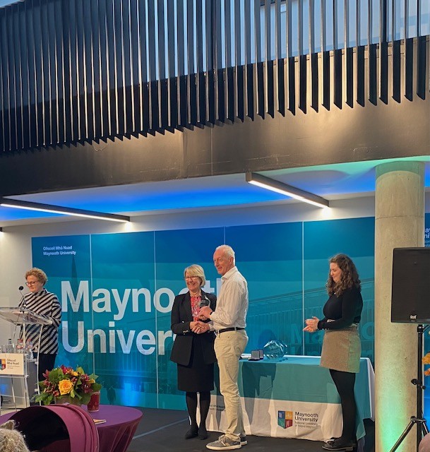 I'm delighted to announce that John Ringwood has been honored with the 2024 Maynooth University Research Achievement Award in the Advanced Career Research category! This well-deserved recognition comes following a nomination by his colleague, Bryan Hennelly. Congratulations John!