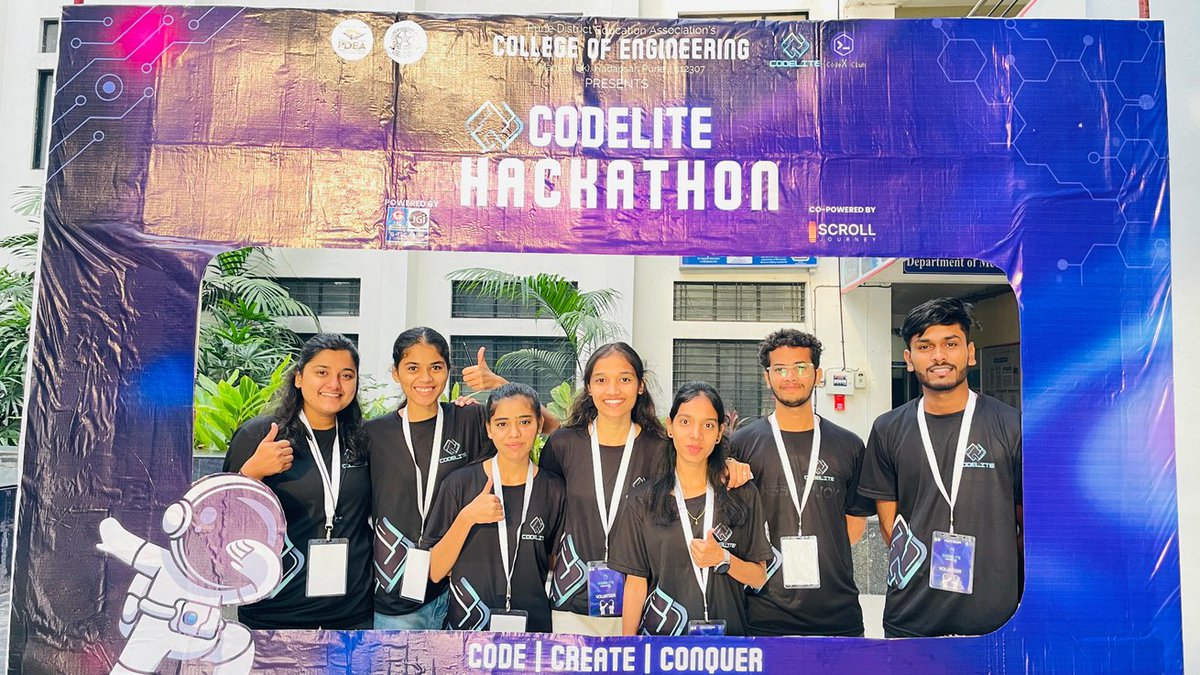 PujaJorwar's tweet image. 🚀Happy to have witnessed and the part of the incredible energy at the national #CodeLite Hackathon as a Volunteer! 
#hackthon