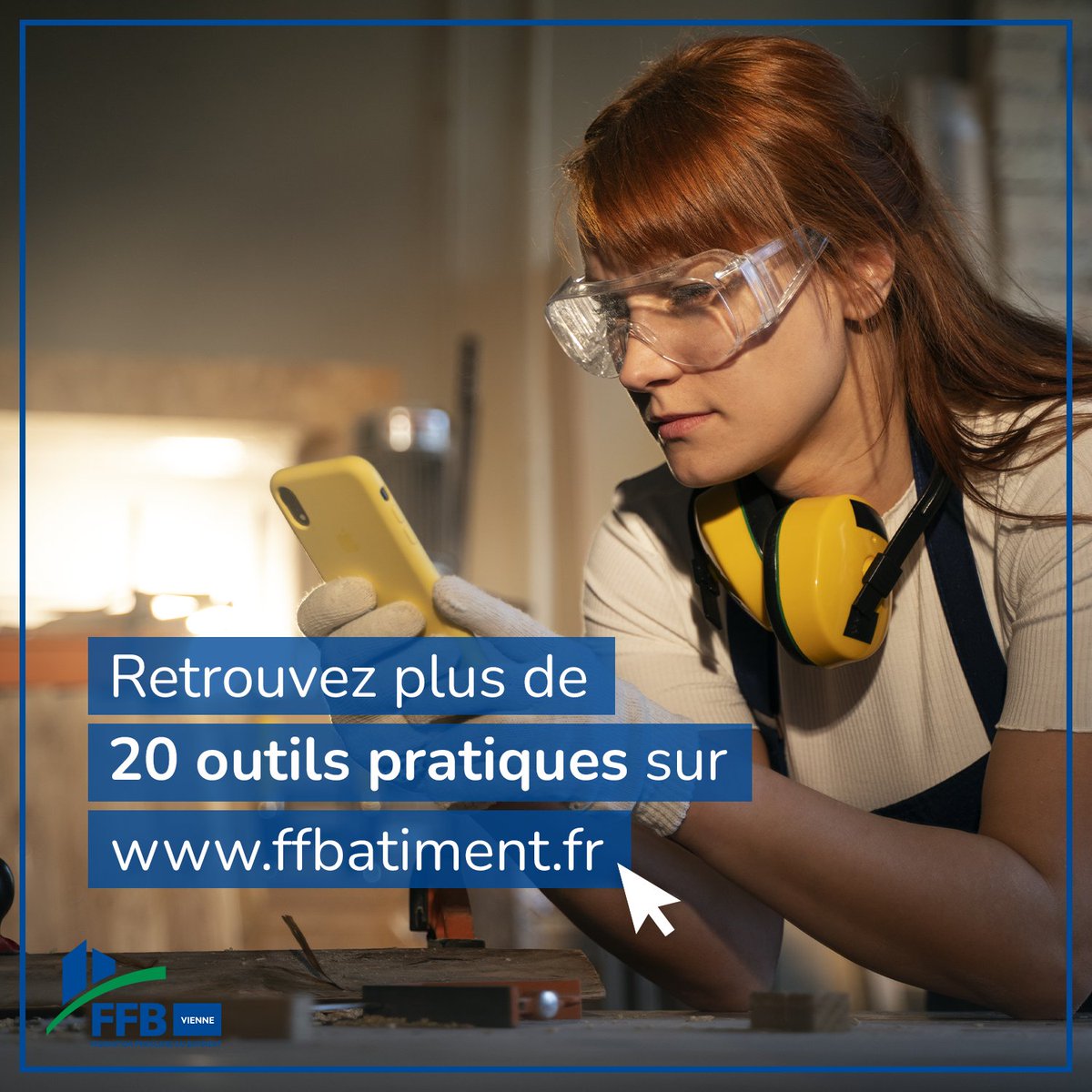 La FFB accompagne ses #adhérents avec plus de 20 outils pratiques !
-Gérez vos salaires
-Pilotez votre entreprise et vos marchés 
-Formez-vous et formez vos équipes
-Accompagnez vos actions métiers
Rejoignez-nous dès maintenant ffbatiment.fr/outils-modeles…
#BTP #formation #gestion