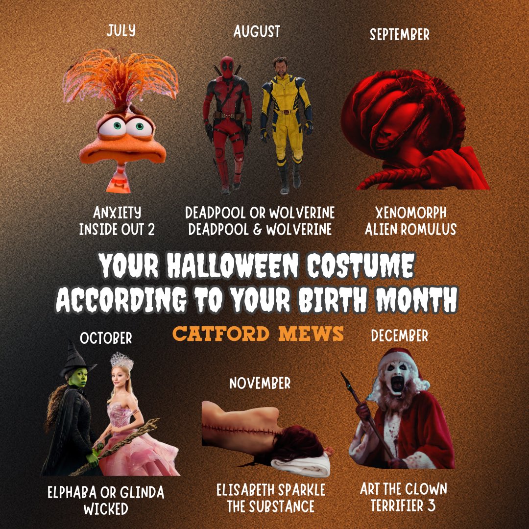 Stuck on what to be this Halloween 💀👻🎬?

Don’t worry we have got you! 

#halloweencostume #moviecharacters #spookyseason #cinema #october #costume #whichonewouldyouchoose