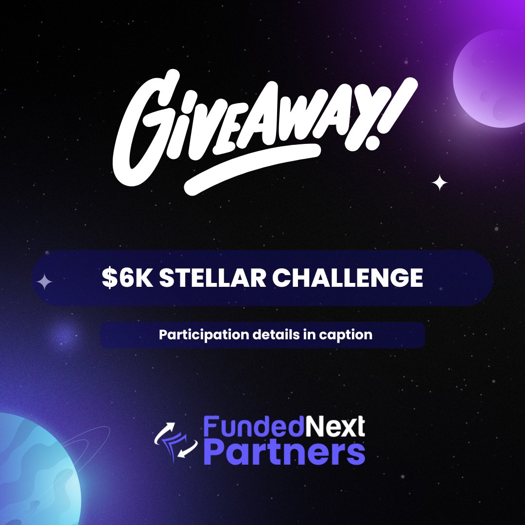 ReiBenzzz's tweet photo. 🎁GIVEAWAY 🎁
2 x 6K Account Giveaway

To Participate:.
1. Follow 
@FundedNext @ReiBenzzz
2. Like and repost
3. Tag 3 friends in the comments.

Winners in 4days ⏳ https://t.co/my1GwU7Kry