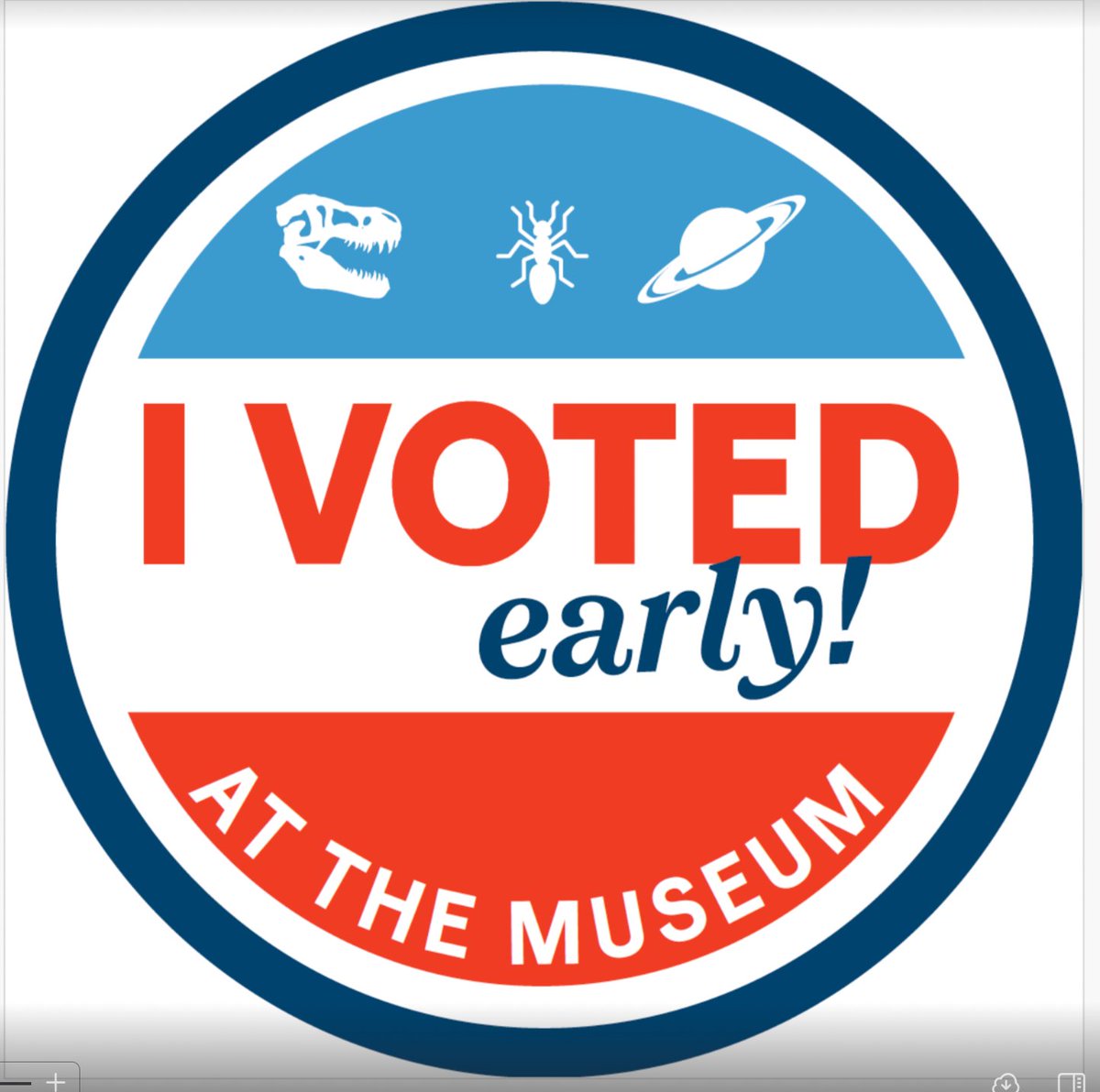 For the first time, the American Museum of Natural History will serve as an Early Voting site.

You'll get to vote in the new Richard Gilder Center and also get a custom I Voted early sticker.

The museum stepped up after an UWS school voiced concerns about serving as site.