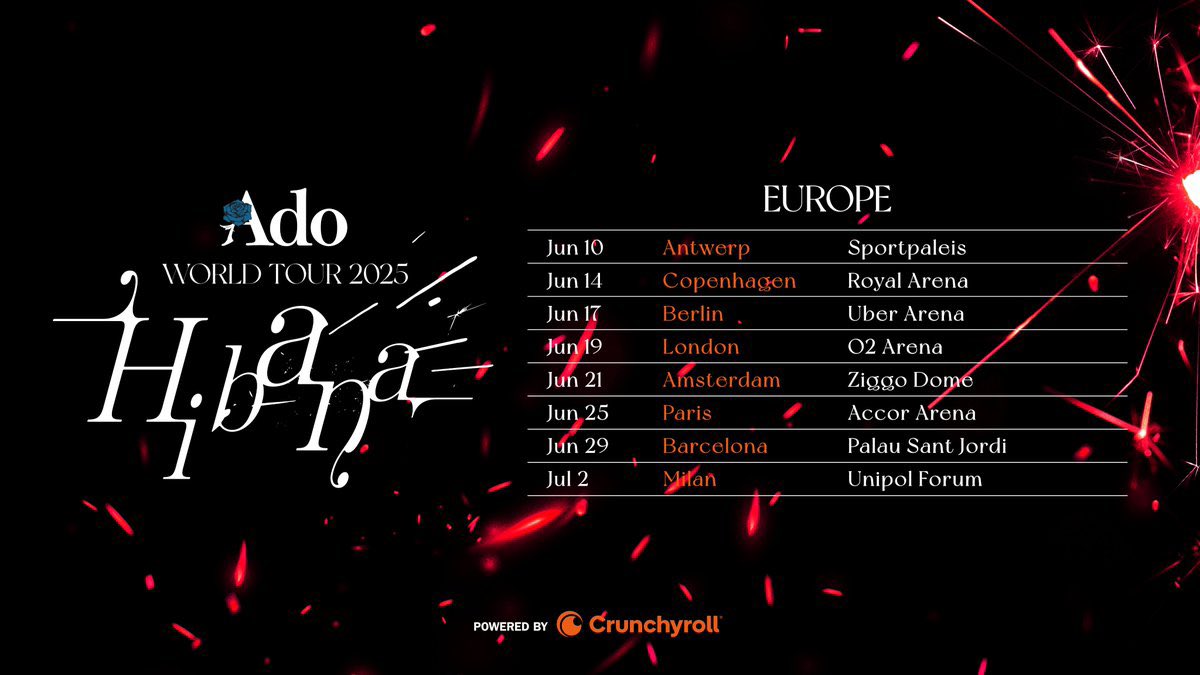 thaiticketmajor | Ado WORLD TOUR 2025 “Hibana” Powered by