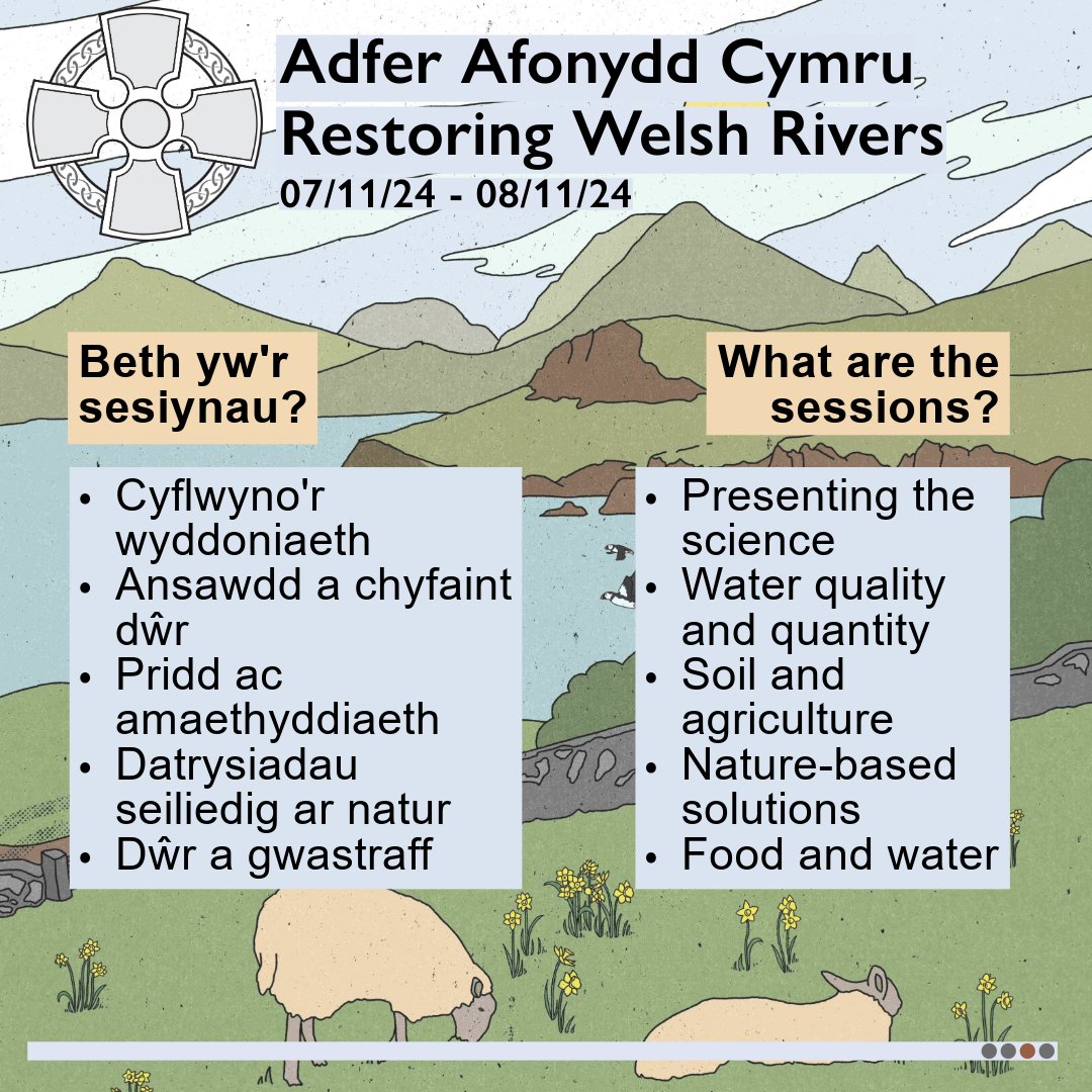 ChurchinWales's tweet photo. Want to know more about our Restoring Welsh Rivers Summit? Here's some more info. Ydych chi eisiau gwybod mwy am ein Huwchgynhadledd Adfer Afonydd Cymru? Dyma ychydig mwy o wybodaeth am y digwyddiad.
https://t.co/c3cxpnzJVW
#RestoringWelshRivers #ChurchInWales https://t.co/5PKpMc2XGM
