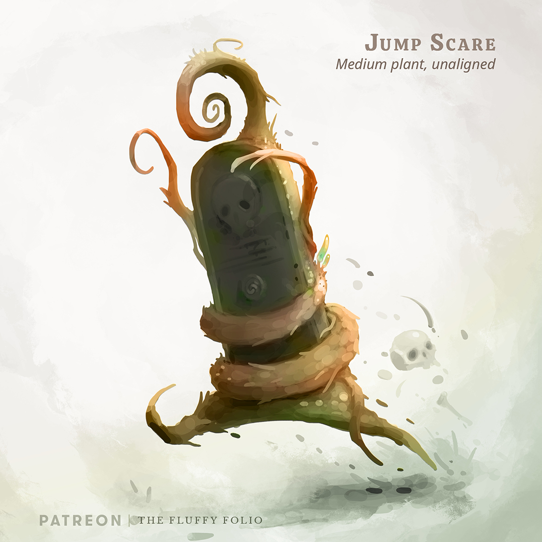 fluffy_folio's tweet photo. Boo! #dnd #ttrpg https://t.co/c14jctvWRL