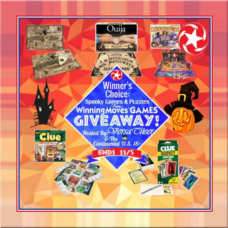 SilvieArmas's tweet image. Enter To Win The Winner’s Choice Spooky Games &amp;amp; Puzzles Giveaway! 1 Winner wins choice of any combination of Spooky Games &amp;amp; Puzzles from Winning Moves Games $40 MAX TOTAL ARV Ends 11/5 @WinningMovesUSA @Versatileer #MySillyLittleGang
Enter Here --&amp;gt;
mysillylittlegang.com/2024/09/30/win…